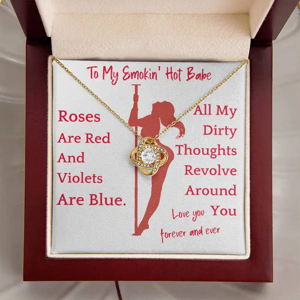 All My Dirty Thoughts Necklace Gift For Valentines Anniversary Wife Soulmate Birthday Present For Women Gift for Jewelry | Gifting2Go