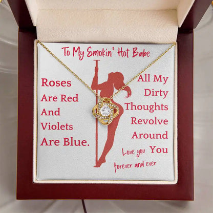 All My Dirty Thoughts Necklace Gift For Valentines Anniversary Wife Soulmate Birthday Present For Women Gift for Jewelry | Gifting2Go