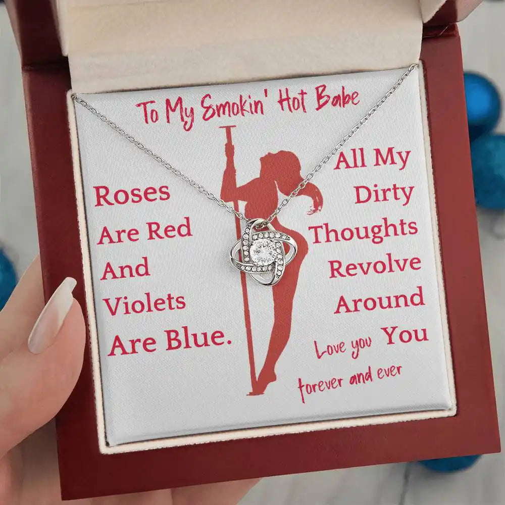 All My Dirty Thoughts Necklace Gift For Valentines Anniversary Wife Soulmate Birthday Present For Women Gift for Jewelry | Gifting2Go