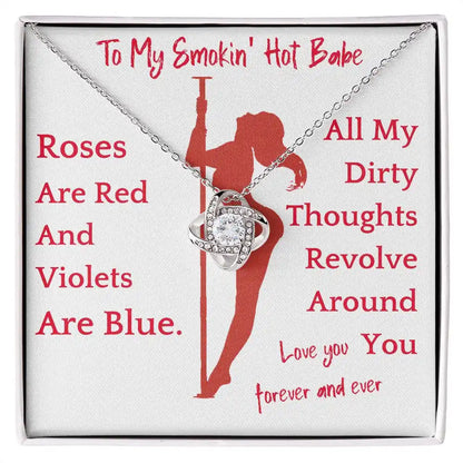 All My Dirty Thoughts Necklace Gift For Valentines Anniversary Wife Soulmate Birthday Present For Women Gift for Jewelry | Gifting2Go