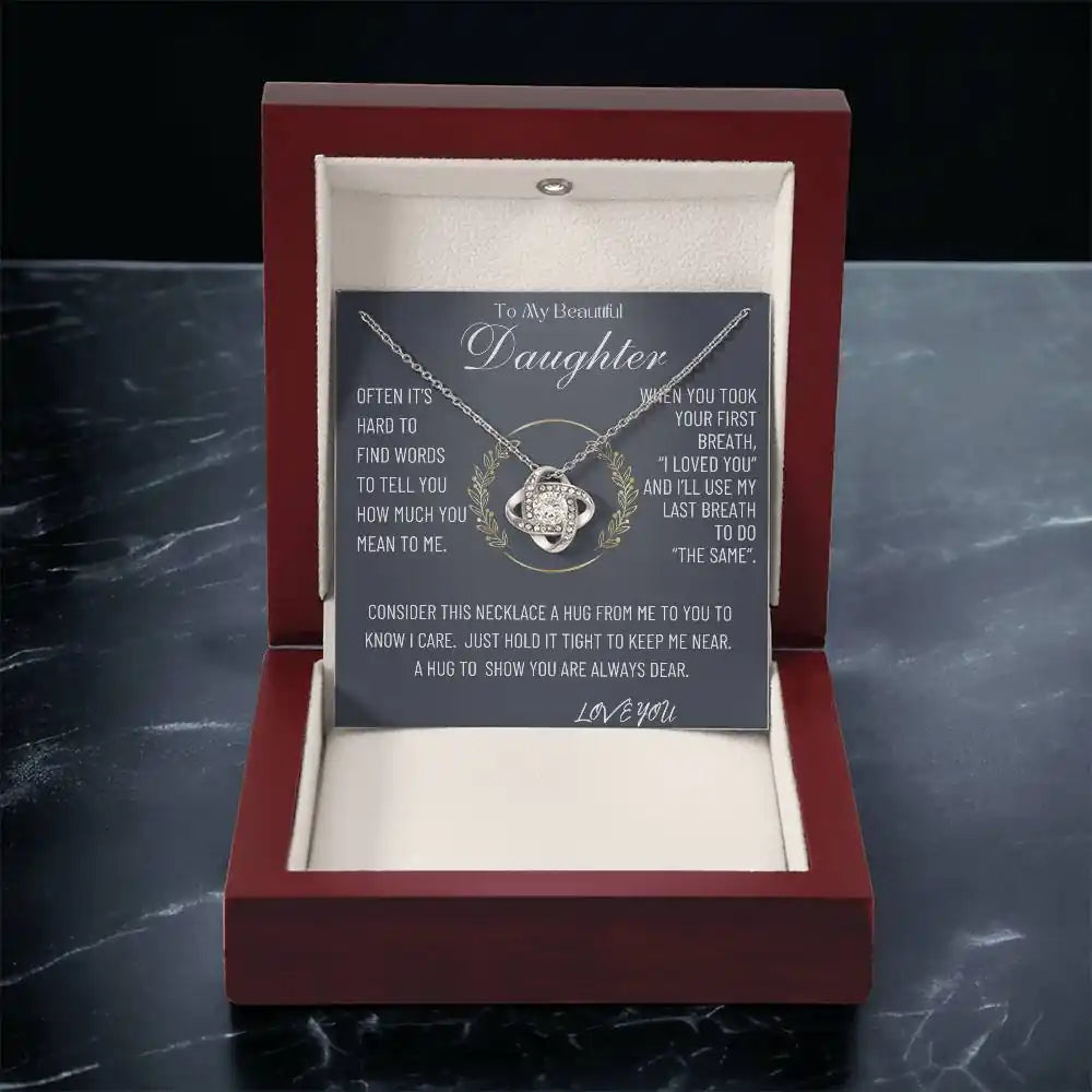 Always Dear Necklace Gift For Daughter gifting2go-com.myshopify.com