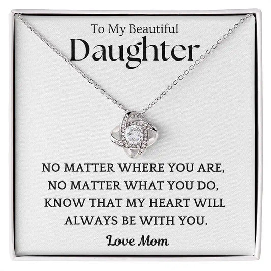 Always With You Necklace Graduation Gift For Daughter Gift for Jewelry | Gifting2Go