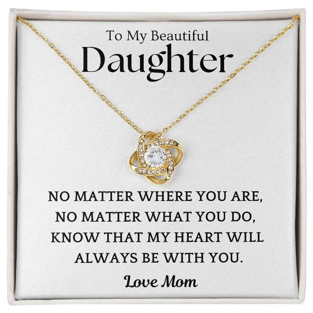 Always With You Necklace Graduation Gift For Daughter Gift for Jewelry | Gifting2Go