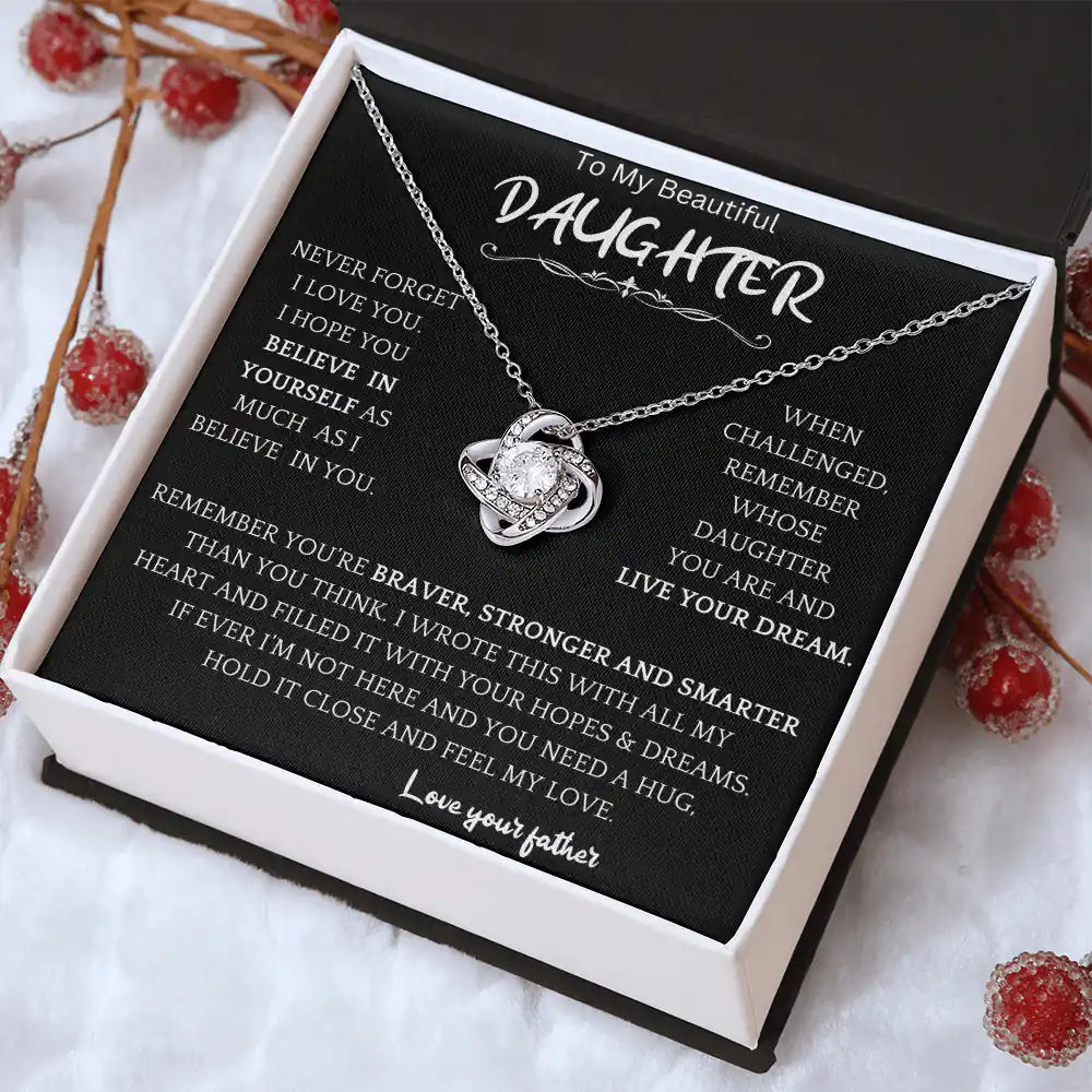 Ambitious Daughter Necklace Gift for Jewelry | Gifting2Go