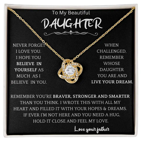 Ambitious Daughter Necklace Gift for Jewelry | Gifting2Go
