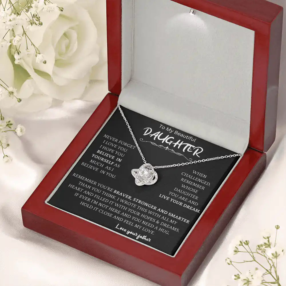 Ambitious Daughter Necklace Gift for Jewelry | Gifting2Go