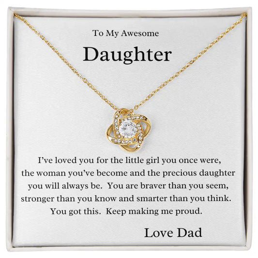 Awesome Daughter Gift Gift for Jewelry | Gifting2Go