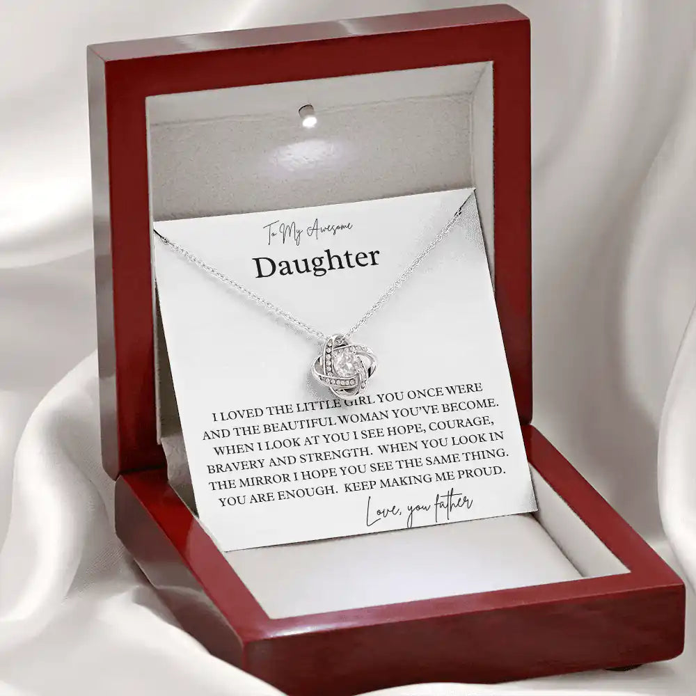 Awesome Daughter Necklace Gift for Jewelry | Gifting2Go