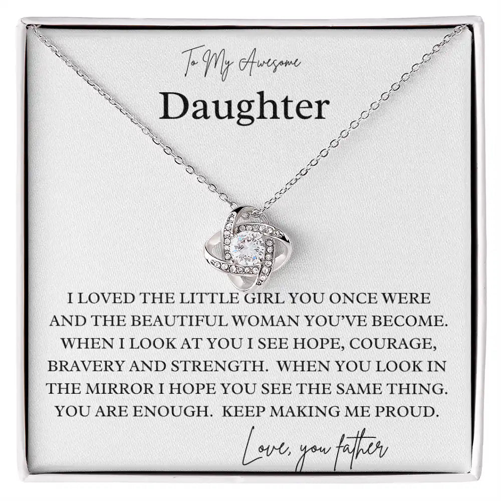 Awesome Daughter Necklace Gift for Jewelry | Gifting2Go