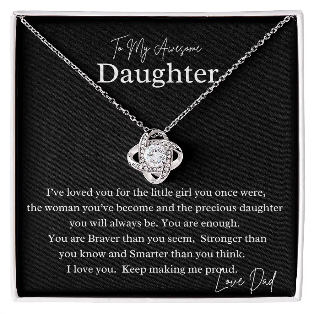 Awesome Daughter Pendant Gift for Jewelry | Gifting2Go