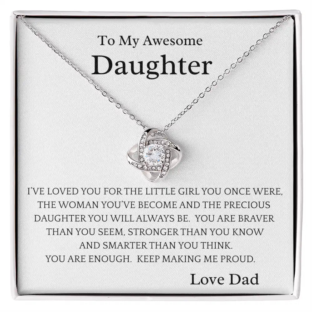 Awesome Daughter Present Gift for Jewelry | Gifting2Go