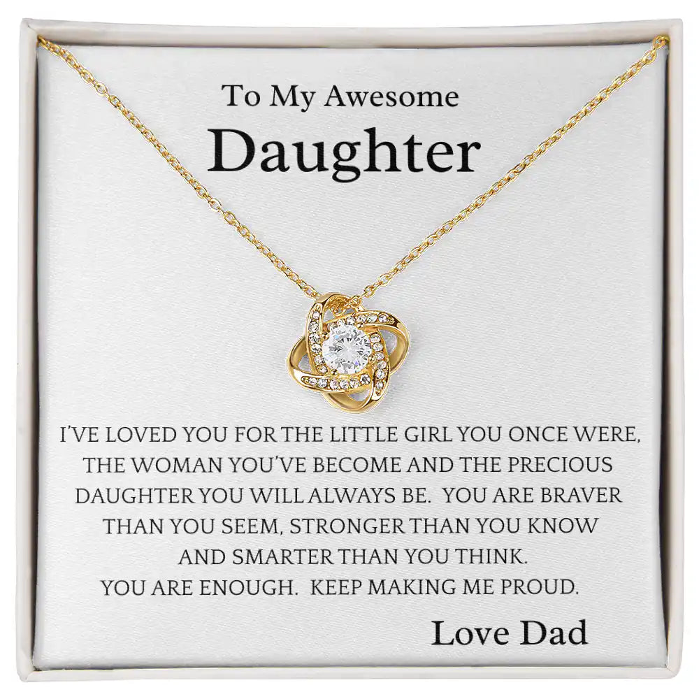 Awesome Daughter Present Gift for Jewelry | Gifting2Go
