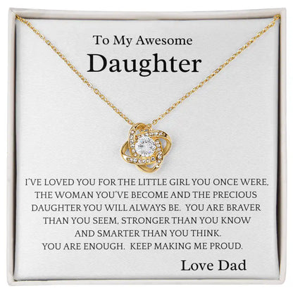 Awesome Daughter Present Gift for Jewelry | Gifting2Go