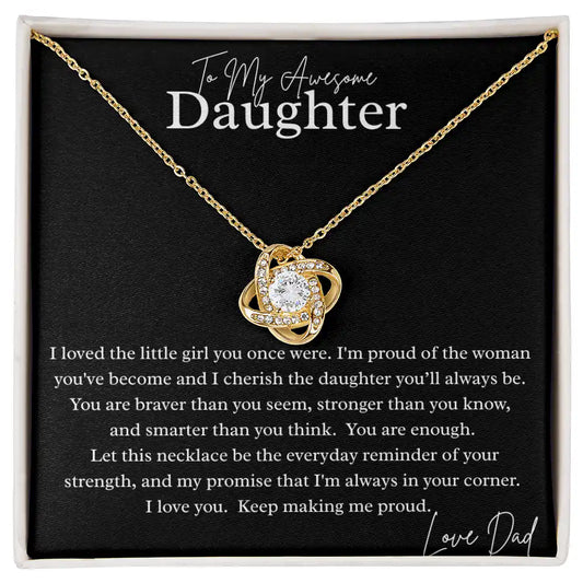 Awesome Daughter Present Gift for Jewelry | Gifting2Go