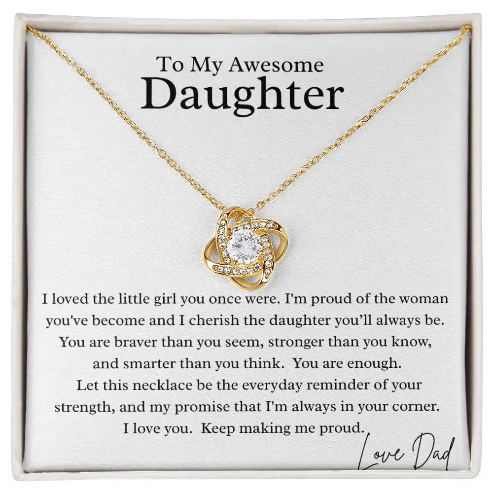 Awesome Daughter Present Gift for Jewelry | Gifting2Go
