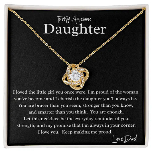 Awesome Daughter Present Gift for Jewelry | Gifting2Go