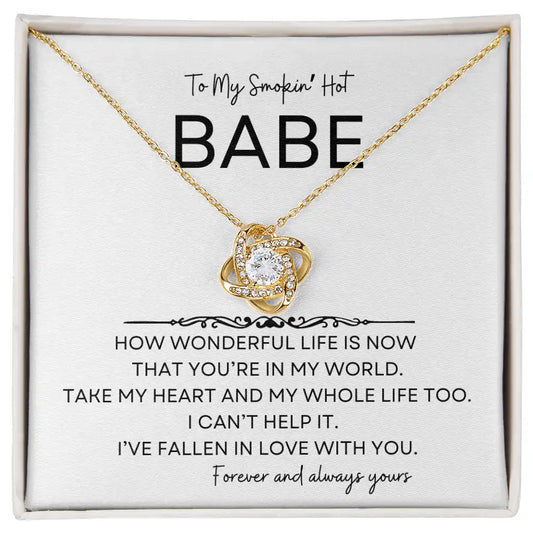BABE Necklace Gift for Jewelry | Gifting2Go