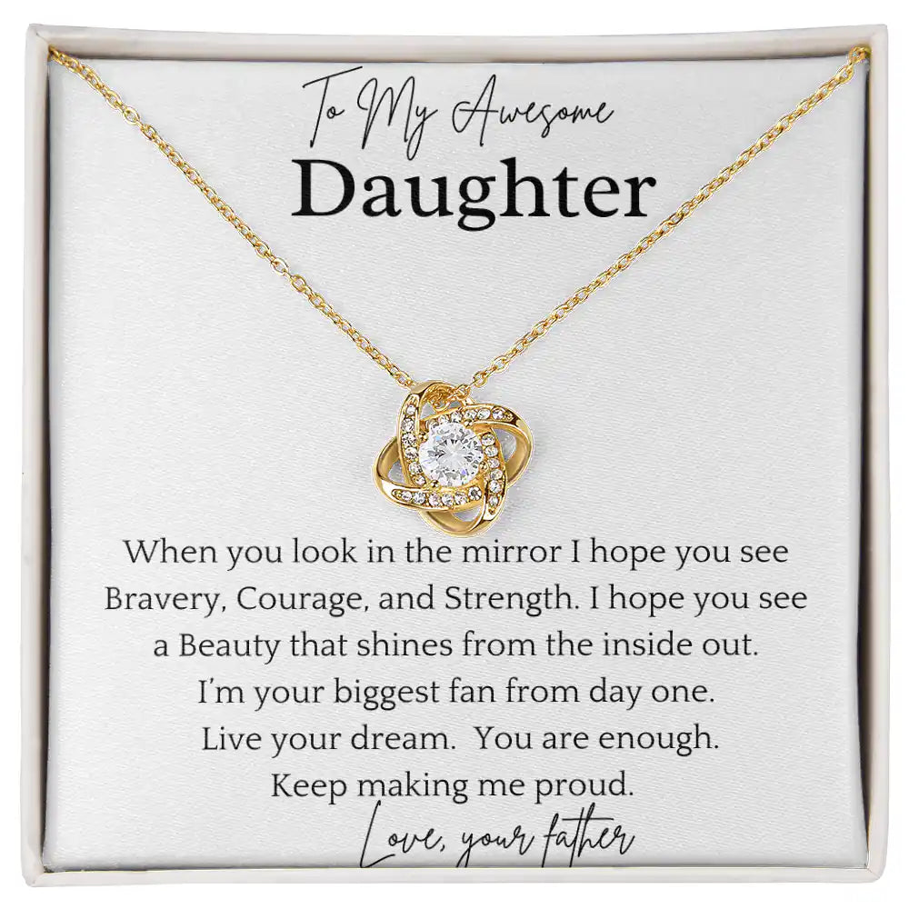 Beauty Inside Necklace Gift for Jewelry | Gifting2Go