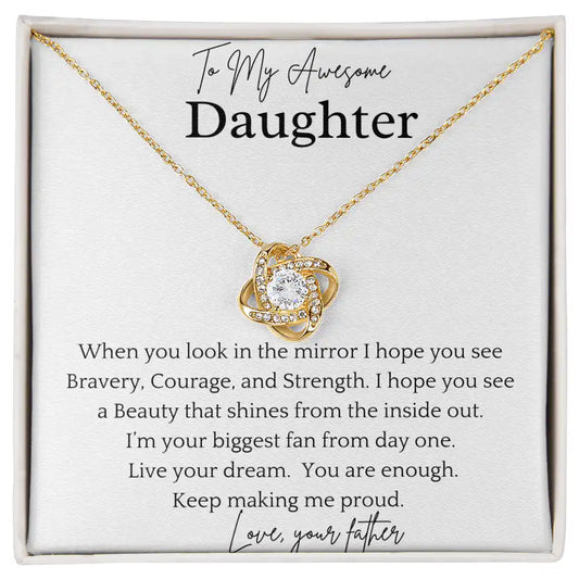 Beauty Inside Necklace Gift for Jewelry | Gifting2Go