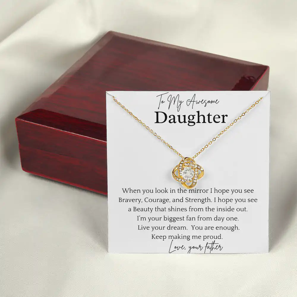 Beauty Inside Necklace Gift for Jewelry | Gifting2Go