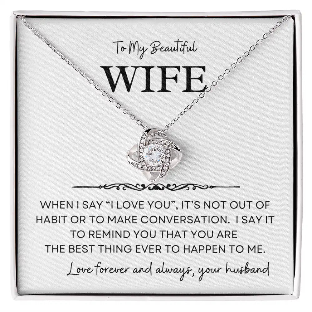 Best Thing Wife Necklace Gift for Jewelry | Gifting2Go