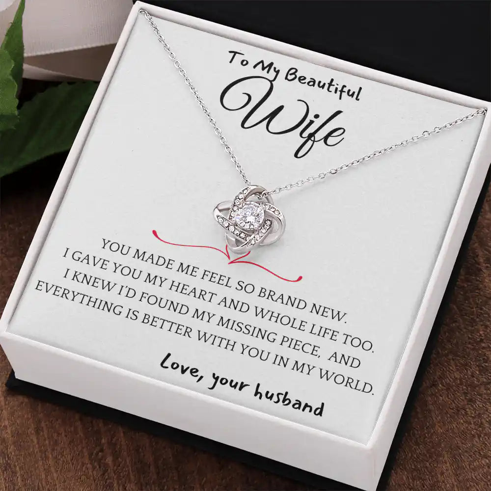 Better With You Wife Necklace Gift for Jewelry | Gifting2Go