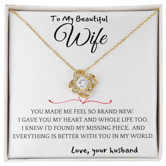 Better With You Wife Necklace Gift for Jewelry | Gifting2Go