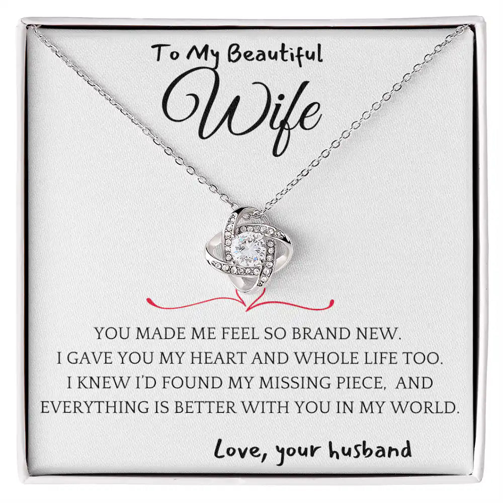 Better With You Wife Necklace Gift for Jewelry | Gifting2Go