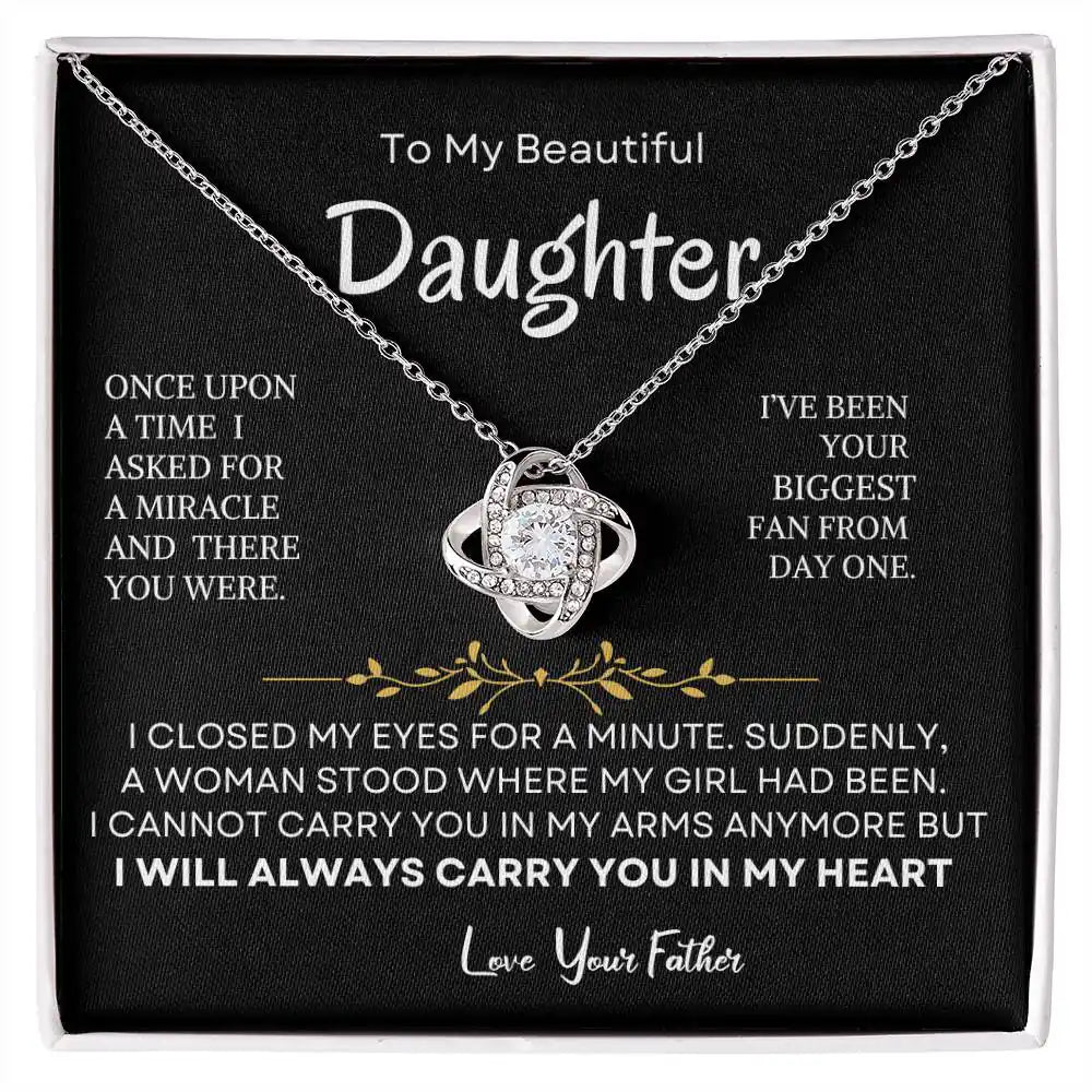 Biggest Fan Daughter Necklace Gift for Jewelry | Gifting2Go
