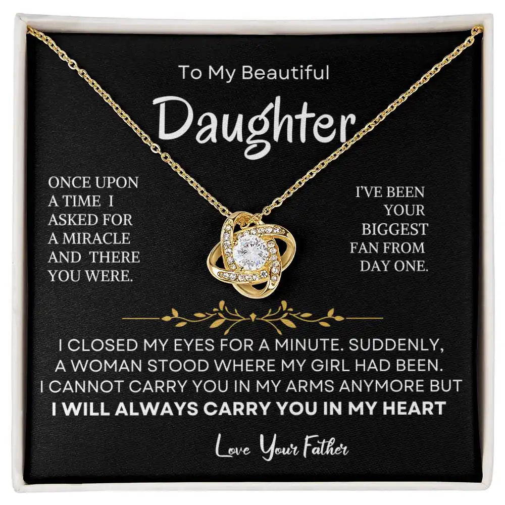 Biggest Fan Daughter Necklace Gift for Jewelry | Gifting2Go