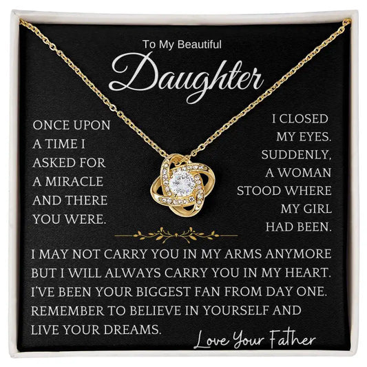 Biggest Fan Daughter Necklace Gift Gift for Jewelry | Gifting2Go