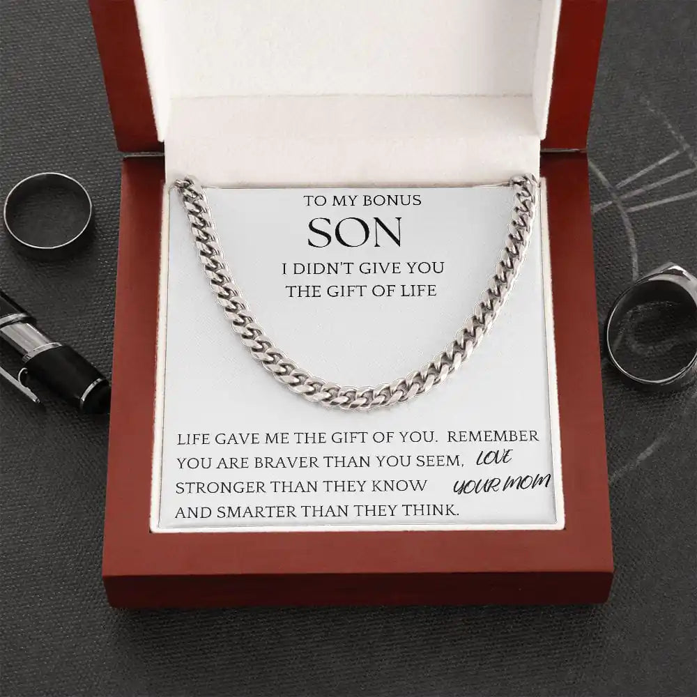 Bonus Son Chain Jewelry Gift For Son Gift for Jewelry | Gifting2Go