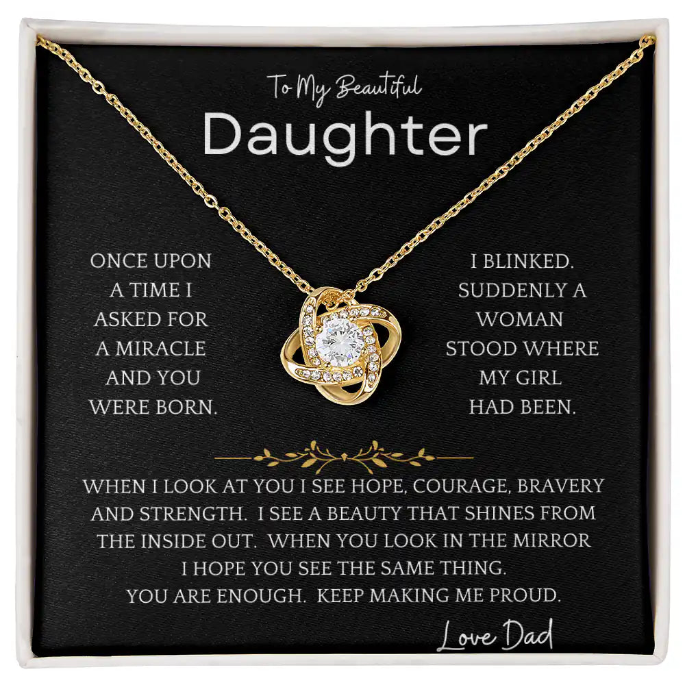 Born, Blinked Beautiful Necklace Gift for Jewelry | Gifting2Go