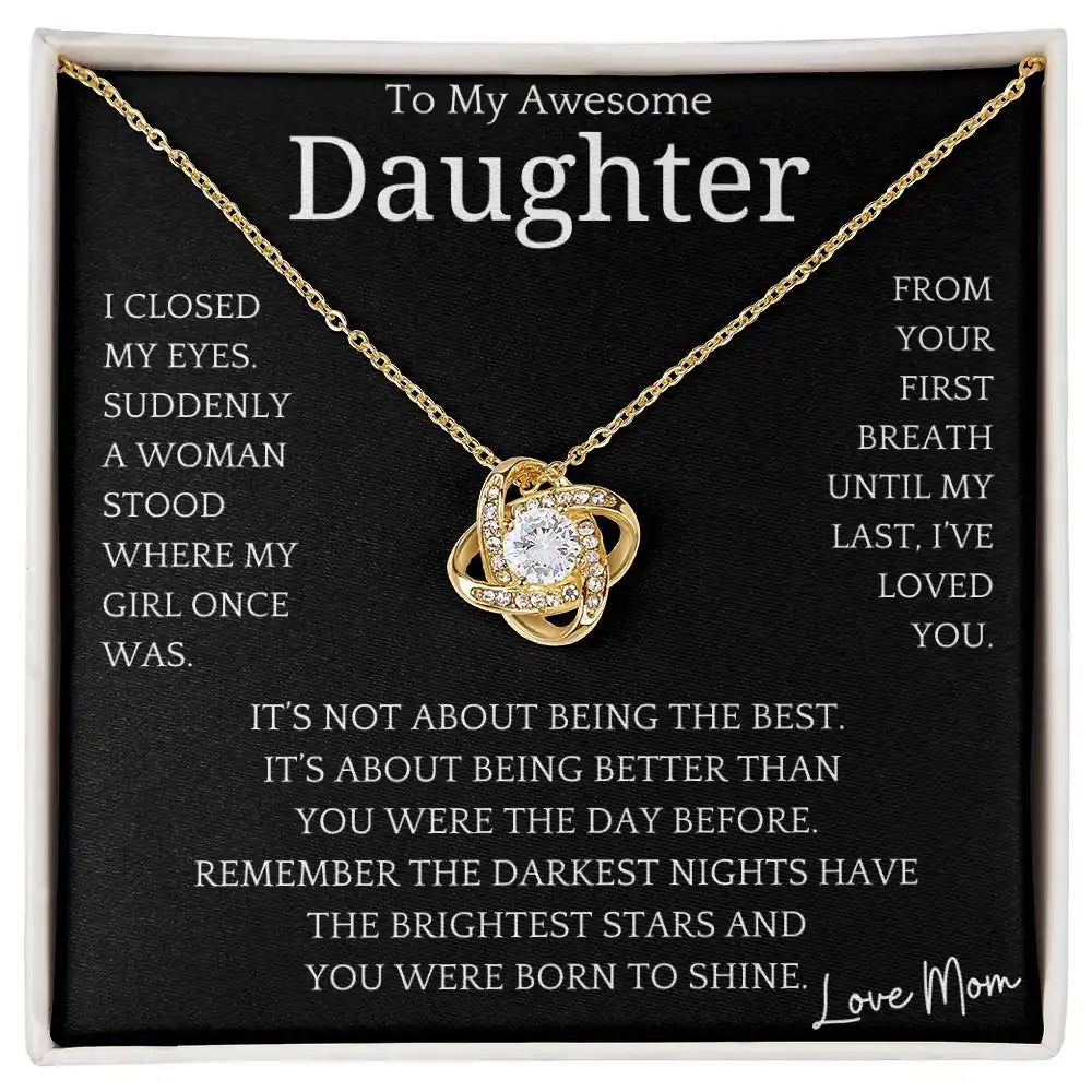 Born To Shine Necklace Gift Daughter-1 Gift for Jewelry | Gifting2Go