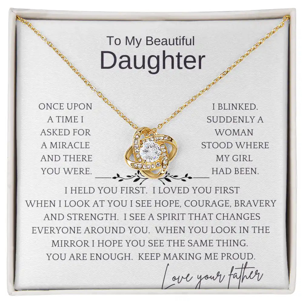 Brave Daughter Necklace Gift for Jewelry | Gifting2Go