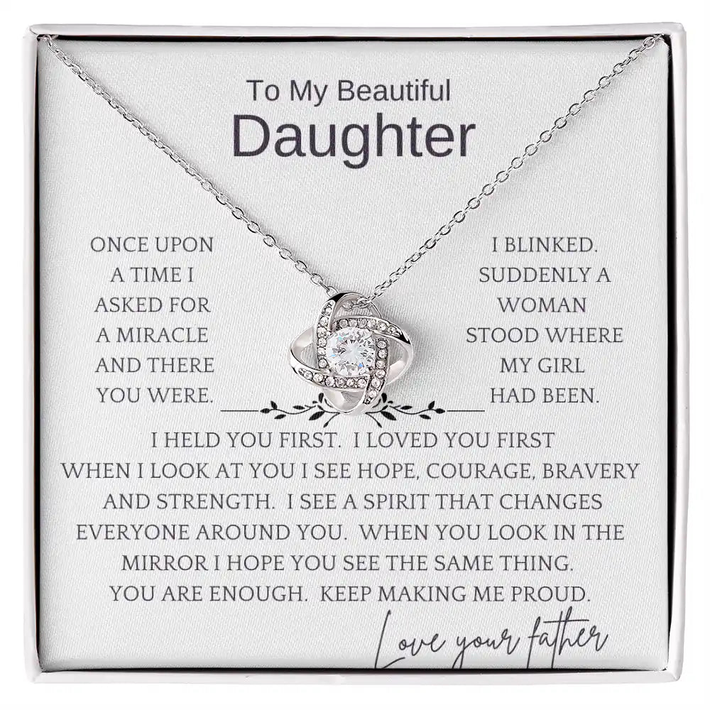 Brave Daughter Necklace Gift for Jewelry | Gifting2Go