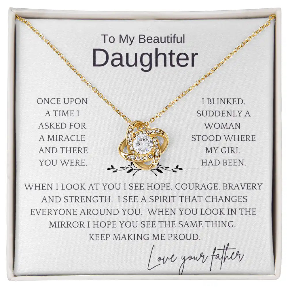 Brave Daughter Present Gift for Jewelry | Gifting2Go