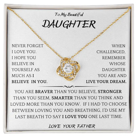 Braver Necklace Gift Daughter Gift for Jewelry | Gifting2Go