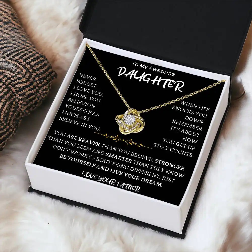 Braver, Stronger Necklace Daughter Gift Gift for Jewelry | Gifting2Go