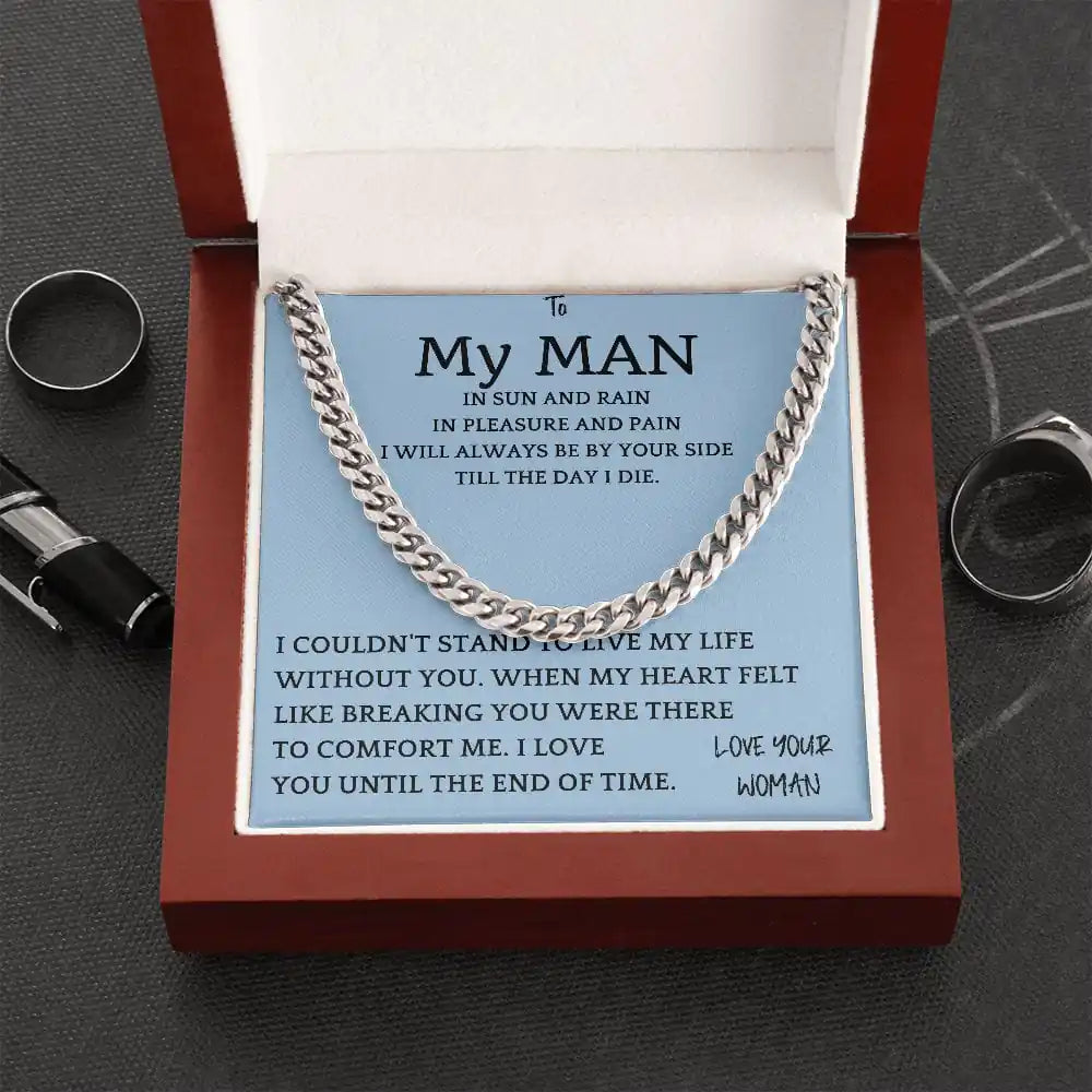 Breaking Heart Cuban Chain Gift For Men Gift for Jewelry | Gifting2Go