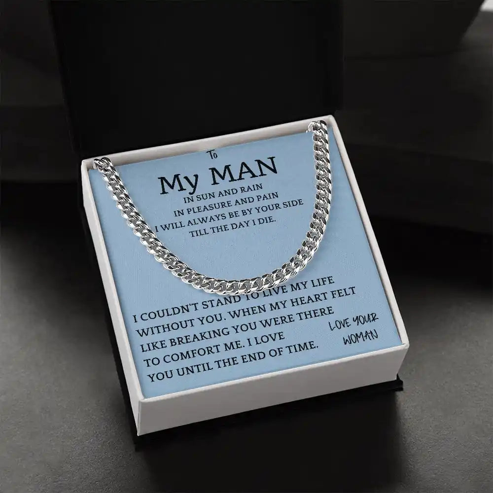 Breaking Heart Cuban Chain Gift For Men Gift for Jewelry | Gifting2Go