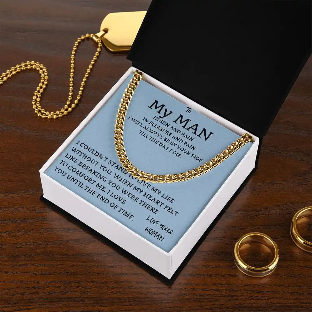 Breaking Heart Cuban Chain Gift For Men Gift for Jewelry | Gifting2Go