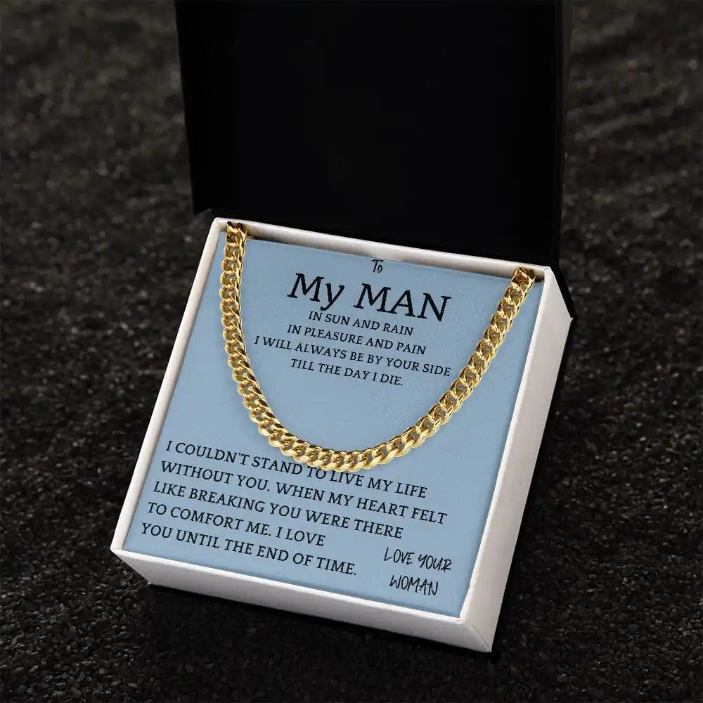 Breaking Heart Cuban Chain Gift For Men Gift for Jewelry | Gifting2Go