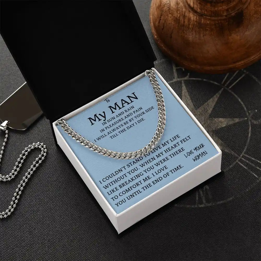 Breaking Heart Cuban Chain Gift For Men Gift for Jewelry | Gifting2Go