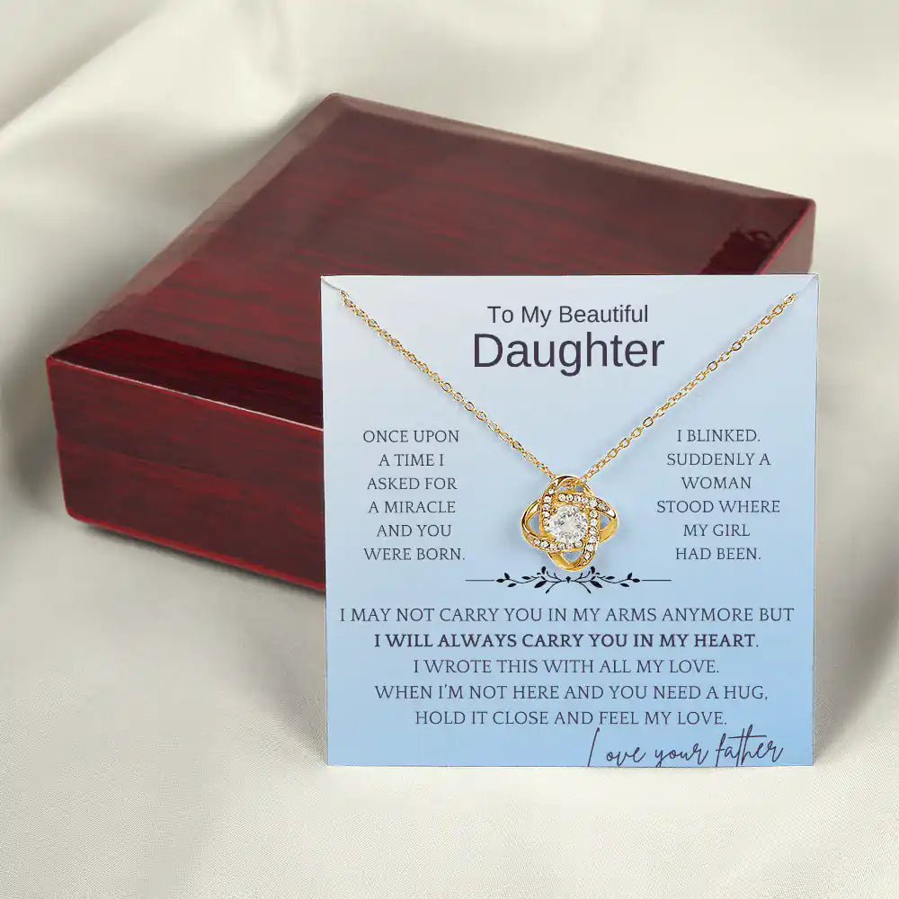 Carry In Arms Necklace From Father Gift for Jewelry | Gifting2Go
