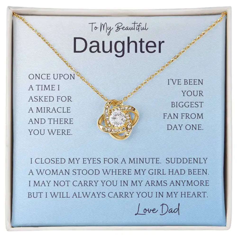 Carry In Arms Necklace Gift For Daughter From Dad Gift for Jewelry | Gifting2Go