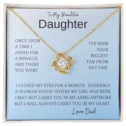 Carry In Arms Necklace Gift For Daughter From Dad Gift for Jewelry | Gifting2Go