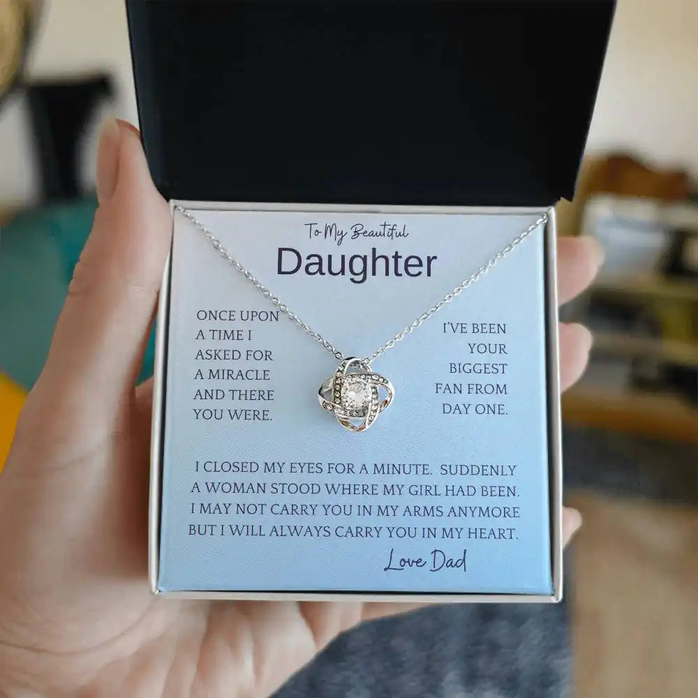 Carry In Arms Necklace Gift For Daughter From Dad Gift for Jewelry | Gifting2Go