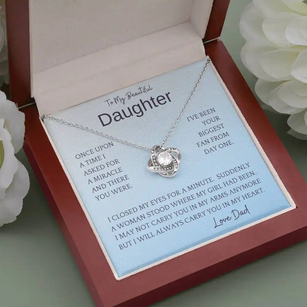 Carry In Arms Necklace Gift For Daughter From Dad Gift for Jewelry | Gifting2Go