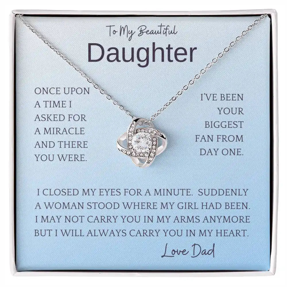 Carry In Arms Necklace Gift For Daughter From Dad Gift for Jewelry | Gifting2Go